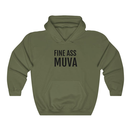 Fine Ass Muva - Unisex Heavy Blend™ Hooded Sweatshirt - Professional Hoodrat