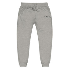 Load image into Gallery viewer, Wealth Building (Black Embroidery) - Unisex fleece joggers - Professional Hoodrat
