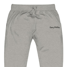 Load image into Gallery viewer, Legacy Building (Black Embroidery)- Unisex fleece joggers - Professional Hoodrat

