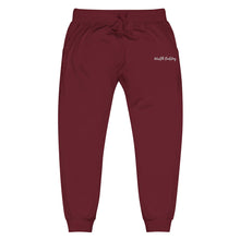 Load image into Gallery viewer, Wealth Building (White Embroidery) - Unisex fleece joggers - Professional Hoodrat
